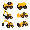 relaxdays Baustellenfahrzeuge Kinder 6-tlg. Set Строительные машины детские 6 шт. установлен