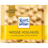 Ritter Sport Nuss-Klasse Weisse Vollnuss Белый шоколад с орехами и рисовыми хлопьями 100г