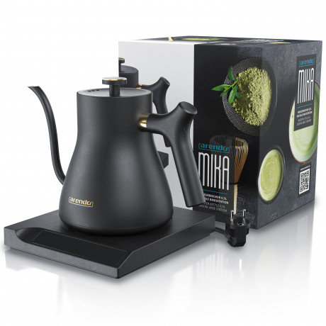Arendo Arendo Wasserkocher, 0,5 l, 1000 W, Temperatureinstellung 40° bis 100°, Warmhaltefunktion, 360° Basis  Чайник Arendo, 0,5 л, 1000 Вт, регулировка температуры от 40° до 100°, функция поддержания тепла, основание 360°