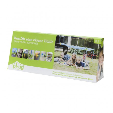 Pl-ug tent tools Hohlenbauset – Super Набор для строительства пещеры