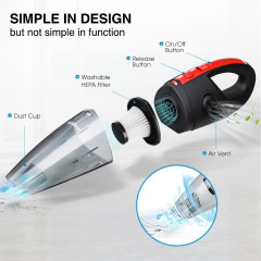 AUDEW AUDEW Akku-Handstaubsauger AX-6601, 120,00 W, beutellos Rot Беспроводной ручной пылесос AUDEW AX-6601, 120,00 Вт, без мешка