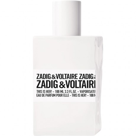 Zadig & Voltaire (Задиг и Вольтер)  This is Her! Eau de Parfum Парфюмерная вода Spray Спрей, Geschenkset Подарочный набор: Eau de Parfum Парфюмерная вода Spray Спрей 50 мл + Eau de Parfum Парфюмерная вода Spray Спрей 10 мл / 1 шт.
