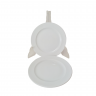 Тарелки винтажные Rosenthal, белый фарфор, 2 шт x 16 x 1,5 см, Германия, 1960-70гг.