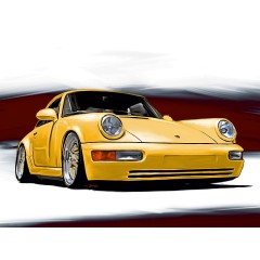 CALVENDO Puzzle CALVENDO Puzzle Porsche 911 \/ 964 Пазл CALVENDO Пазл Porsche 911 / 964