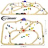 LittleTom Holzeisenbahn 96-teilig HE-125 Деревянный паровозик 96 штук HE-125