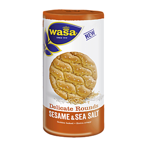 Wasa Хрустящие хлебцы деликатесные с кунжутом и морской солью 250г