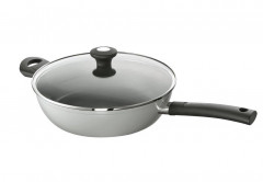 Schulte-Ufer Schulte-Ufer Schmorpfanne 28cm VICTOR schwarz/ silber Schulte-Ufer Сотейник 28см VICTOR