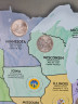 Альбом с монетами винтажный H.E. Harris &Co "25 центов Штаты Америки (1999-2008)" (State Series Quarters), 40 х 32.5 см, США, 2008.