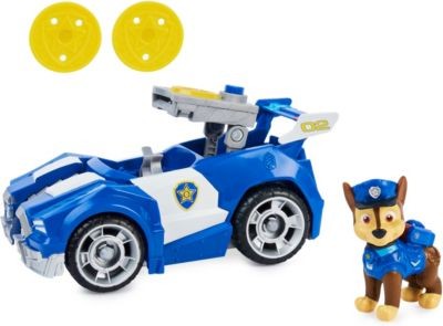 Spin Master Paw Patrol 1 Deluxe Basis Fahrzeug aus dem Kinofilm mit Hundefigur Базовый автомобиль Paw Patrol 1 Deluxe из фильма с фигуркой собаки