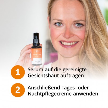 Casida VITAMIN C SERUM+Hyaluron  СЫВОРОТКА С ВИТАМИНОМ С+Гиалурон