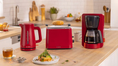 BOSCH BOSCH Wasserkocher MyMoment TWK3M124, 1,7 l, 2400 W, Abschaltautomatik, Tassenanzeige, beidseitige Wasserstandsanzeige  Чайник BOSCH MyMoment TWK3M124, 1,7 л, 2400 Вт, автоматическое отключение, дисплей чашки, индикатор уровня воды с обеих сторон