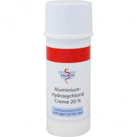 Fagron ALUMINIUM HYDROXYCHLORID Creme 20%  ГИДРОКСИХЛОРИД АЛЮМИНИЯ Крем 20%