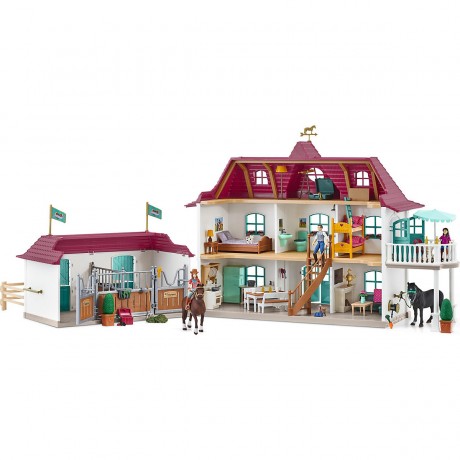 Schleich Schleich Horse Club 42551 Horse Club Lakeside Pferdehof Schleich Horse Club 42551 Horse Club Конная ферма на берегу озера