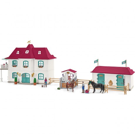 Schleich Schleich Horse Club 42551 Horse Club Lakeside Pferdehof Schleich Horse Club 42551 Horse Club Конная ферма на берегу озера