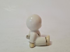 Weibe Porzellan Taiwan Фигурка ангела хранителя &quot;Младенец с двумя маленькими крыльями&quot;, 4см x 5см, Тайвань, 1960-70гг.