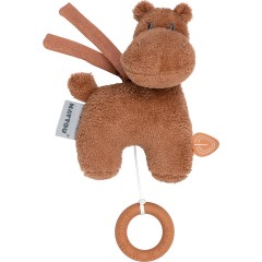 Nattou SUSIE  BONNIE Mini-Spieluhr Susie Nilpferd Rost SUSIE BONNIE Мини-музыкальная шкатулка Susie Hippo Rust