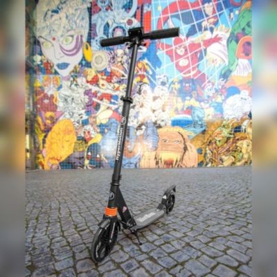 HyperMotion Tretroller fur Erwachsene und Jugendliche Klappbar und Hohenverstellbar Самокаты для взрослых и подростков Складные и регулируемые по высоте