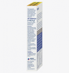 tetesept Glucosamin 1600 Tabletten 40 St, tetesept тетесепт Глюкозамин 1600 c гиалуроновой кислотой, цинком, медью и витаминами C, D3 и K1, 40 штук