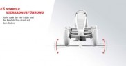 BERG Elektrisch Go-Kart mit XXL-Rahmen Fendt Grun ab 6 Jahren Электрический картинг с рамой XXL Fendt Green от 6 лет