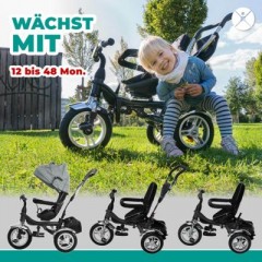 Miweba Kinderwagen Buggy Dreirad KSF10 Schieber Трехколесная коляска-коляска KSF10 Slider