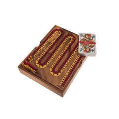 ROMBOL Cribbage inkl. Kartenspiel Криббедж