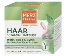 Merz Spezial Haar Vitamine Intense Kapseln 120 St, 71 g Витамины для волос Интенсивные, 120 капсул