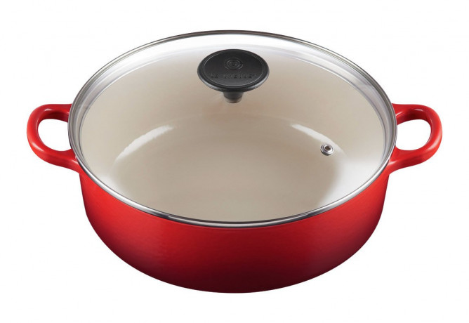 Le Creuset LE CREUSET Br\u00e4ter 24 cm RISOTTO rot LE CREUSET Br&gt;4ter РИЗОТТО 24 см