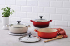 Le Creuset LE CREUSET Br\u00e4ter 24 cm RISOTTO rot LE CREUSET Br&gt;4ter РИЗОТТО 24 см