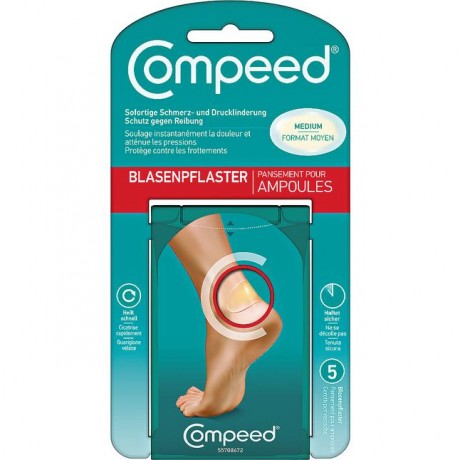 Compeed Blasenpflaster Пластырь против мозолей "Medium" 5 шт.