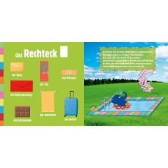 Tessloff Verlag Pappebuch. Elefant und Hase entdecken die Formen картонная книга. Слон и кролик открывают формы