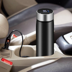 Yoyaxi Yoyaxi Wasserkocher Elektrisch beheizter Reisebecher, Auto-Heizbecher, intelligenter Auto-Heizbecher, isoliert  Чайник Yoyaxi с электрическим подогревом, дорожная кружка, автомобильная нагревательная кружка, умная автомобильная нагревательная кружк