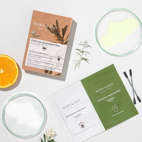 Mary May Daily Safe Blackhead Clear Nose Pack Ежедневная безопасная маска для носа от черных точек