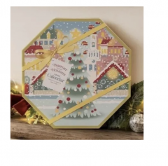 Yankee Candle Адвент-календарь 24 свечи и подсвечник, Passport To The Holidays 2024