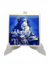 Панно винтажное Delft Blue "Кружевница", ручная роспись, керамика, 15 х 15 см, Голландия, 1950-70гг.