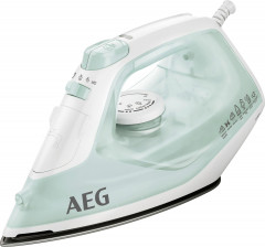 AEG AEG Dampfbugeleisen EasyLine DB 1740LG, 2400 W, Filtration mit Anti-Kalk-Patrone, Restwarmeanzeige, 110 g Dampfstoss  Паровой утюг AEG EasyLine DB 1740LG, 2400 Вт, фильтрация с картриджем от накипи, индикатор остаточного тепла, паровая порция 110 г