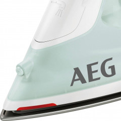 AEG AEG Dampfbugeleisen EasyLine DB 1740LG, 2400 W, Filtration mit Anti-Kalk-Patrone, Restwarmeanzeige, 110 g Dampfstoss  Паровой утюг AEG EasyLine DB 1740LG, 2400 Вт, фильтрация с картриджем от накипи, индикатор остаточного тепла, паровая порция 110 г