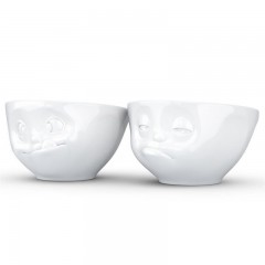 Fiftyeight Products TV Tassen Schalchen Set 2-tlg. - lecker &amp; verpennt 0,20 L Набор подставок для телевизора 2 шт. - вкусный и проспал 0,20 л