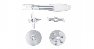 Steba Steba Stabmixer-Set MX 40 edelstahl (geburstet)/schwarz  edelstahl (geburstet)/schwarz Набор ручного блендера Steba MX 40 нержавеющая сталь (матовая)/черный