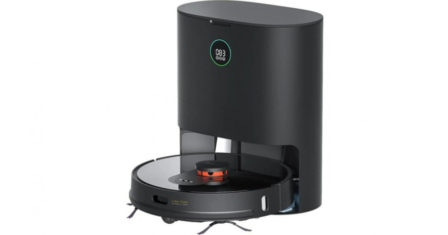 Roborock Roborock Q7 Max+, Saugroboter schwarz, inkl. Absaugstation   schwarz Roborock Q7 Max+, черный вакуумный робот, включая всасывающую станцию