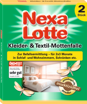 Nexa Lotte Ловушка для моли, одежда  и текстиль, 2 шт