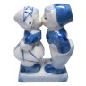 Delft Делфтский фарфор Коллекционная статуэтка "Целующиеся мальчик и девочка", 13см х 7см х 4см