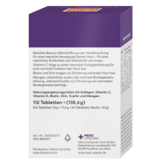 Merz Spezial Kollagen Day &amp; Night Tabletten 112 St, 138,6 g, Коллагеновые таблетки День и Ночь, 112 штук