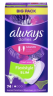 always Slipeinlage Flexistyle Slim Fresh BigPack 74 St, Прокладки Ежедневные тонкие Flexistyle с ароматом свежести 74 штуки, 3 упаковка (222 штуки)