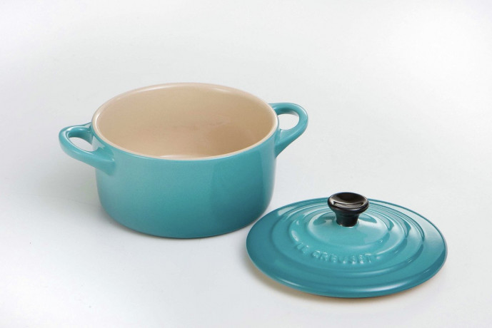 Le Creuset LE CREUSET Mini Cocotte Karibik blau LE CREUSET Mini Cocotte Caribbean