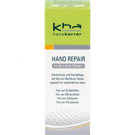 Hans Karrer Hand Repair MikroSilber Creme  Восстанавливающий крем для рук MicroSilver