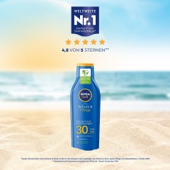 Nivea Sun Schutz & Pflege Sonnenmilch Солнцезащитное молочко для защиты и ухода