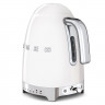 SMEG SMEG Wasserkocher SMEG Wasserkocher mit Temperatureinstellung 50-100°C Edelstahl Kocher, 2400,00 W, 360°Basis elektrischer Wasser Kocher mit Temperatureinstellung Metall  Чайник SMEG Чайник SMEG с регулировкой температуры 50-100°C Плита из нержавеюще