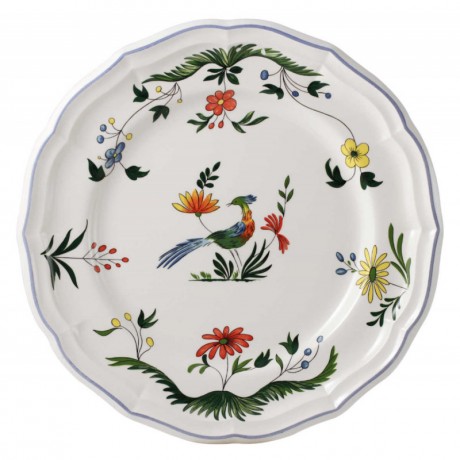 Gien Fayencerie Gien 'Oiseaux Paradis' Speiseteller 26 cm Gien "Oiseaux Paradis" Тарелка обеденная 26 см