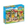 PLAYMOBIL 3er Set: 6926 Grosser Reiterhof + 6932 Pferdekutsche + 70651 Schlusselanhanger Reiterin Набор из 3 предметов: 6926 Большая конная ферма + 6932 Конная повозка + 70651 Брелок для ключей «Всадница»