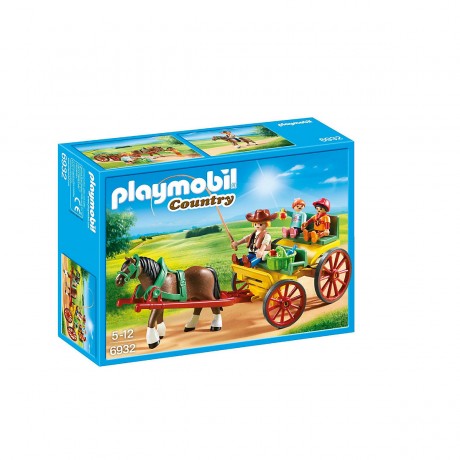 PLAYMOBIL 3er Set: 6926 Grosser Reiterhof + 6932 Pferdekutsche + 70651 Schlusselanhanger Reiterin Набор из 3 предметов: 6926 Большая конная ферма + 6932 Конная повозка + 70651 Брелок для ключей «Всадница»